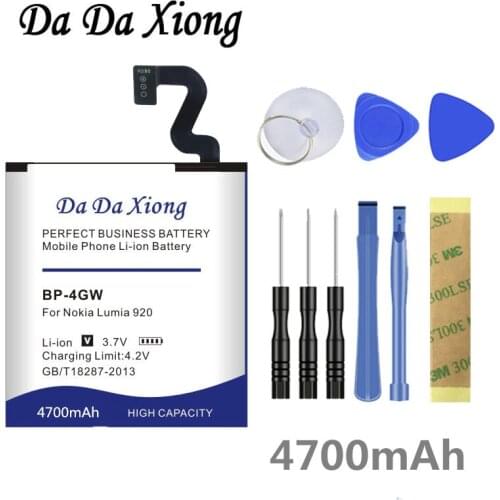 Da Da Xiong 4700mAh BP-4GW Li-ion Phone Battery for Nokia Lumia 920 920T