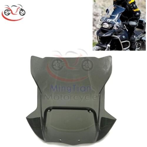 For BMW GS1200 Adventure 2005-2012 R1200GS ADV 05-12 Windshield WindScreen Odometer Clock Visor W/ Mounting Support Bracket