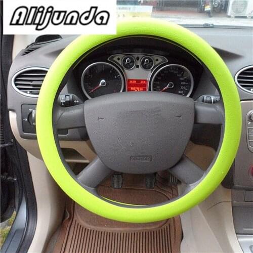 Soft Silicone Steering Wheel Cover Shell Skidproof Odorless Eco Friendly for Audi A-series C-series S-series SQ-series RS-series