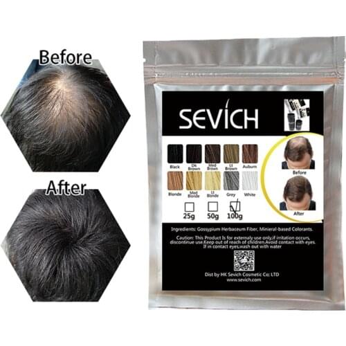 Salon Beauty 25g Refill Packs Keratin Hair Fiber Powders Spray for Thinning Loss Hair Fibre Eyelash Extension Oil 10colors