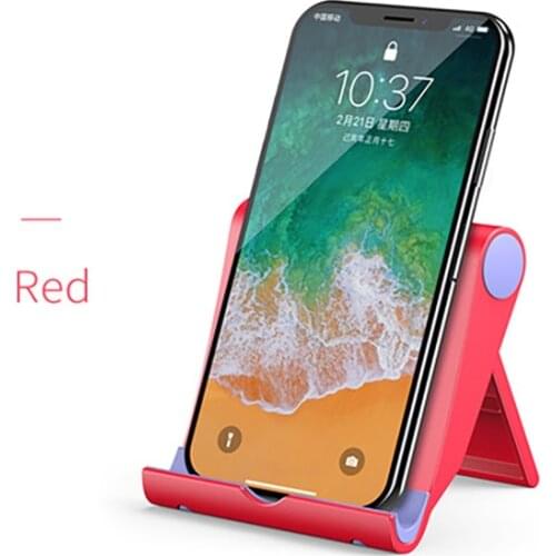 PLUS Mobile Phone Holder Flat Lazy Stand Table Desk Mount Holder Stand For Samsung S20 Plus Ultra Note 10 Iphone 11 Phone Table
