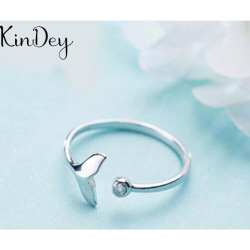 Exaggerated Gothic Fish Rings For Women Charm Engagement Jewelry Girls Open Finger Knuckle Rings 2021