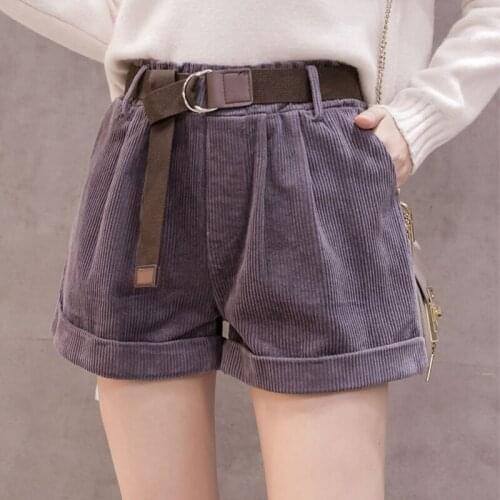 SURE XIAO STORY Women's Corduroy Trousers