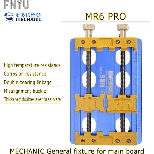 MECHANIC MR6 PRO universal motherboard service CPU hard drive fixture multifunctional Double bearing clamp for phone repair tool
