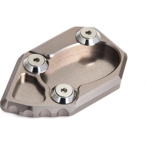 Kickstand Extension Pad For MV Agusta Brutale 1078 F4 Brutale 990R Side Stand Enlarger 2010 2011 2012 Motorcycle Accessories