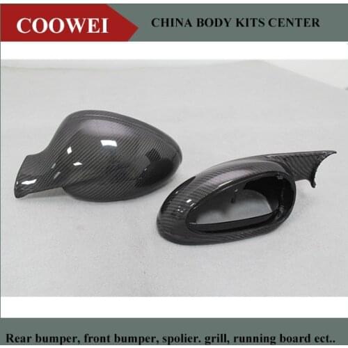 High quality carbon fiber mirror cover car door mirror for Porsche 997 replacement style
