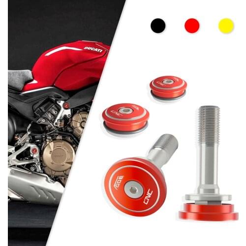 Motorcycle Frame Hole Cap Cover Fairing Guard For Ducati Panigale V4 Streetfighter V4 2019 2020 2021