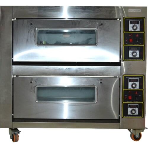 Commercial Electric oven baking oven 6800w double layers double plates baking bread cake bread Pizza machine 1pc