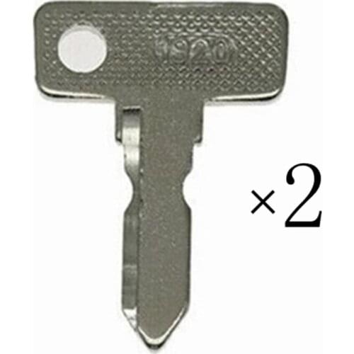 2pc #1920 Club Car Golf Cart Key 84 & Up Gas & Electric DS Precedent Keys 1012505