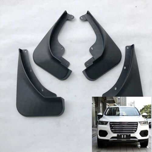 4PCS Mudguard For HAVAL H4 2018 Fender mud flaps Car Accessories Set soft Plastic Splash Guards special fender