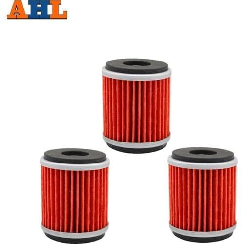 AHL 3pcs High Performance Powersports Cartridge Oil Filter for GAS GAS EC250 EC 250 EC300 F EC450 F EC450F EC300F
