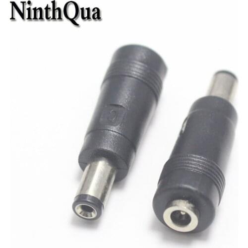 NinthQua 1pcs 5.5*2.1mm Male Plug to 3.5*1.35mm Female Jack DC Power Charger Connector Adapter Laptop Charging Converter