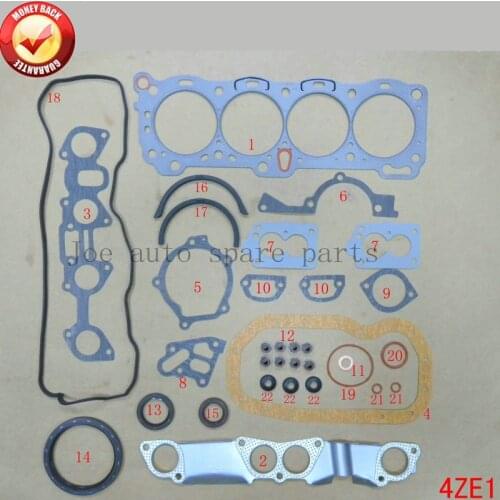 4ZE1 Engine complete Full Gasket Set kit for ISUZU Pick up/Bighorn 2.6L 2559cc 1986-1996 50127300 8-94312587-0 GR940