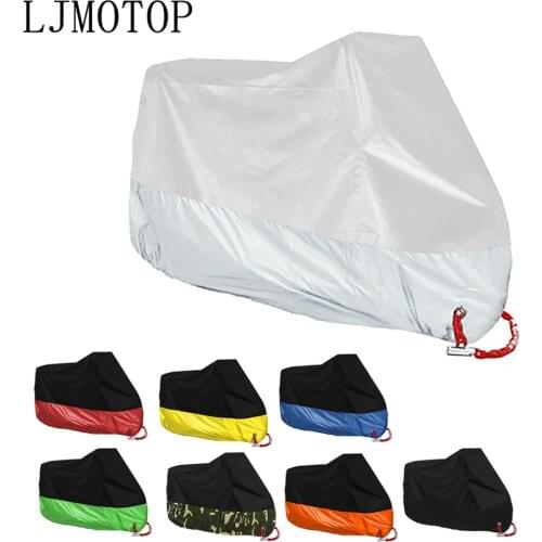 Motorcycle Cover Dustproof Waterproof Sun Block Protector Case Tent For KAWASAKI KLX KX 65 85 100 125 250 250F 450F KLX125