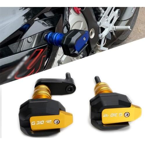 Moto Crash Frame Sliders Pads for BMW G310R 2017 2018 2019 G 310 R 310R Engine Guard Protection Motorcycle Parts CNC Aluminum