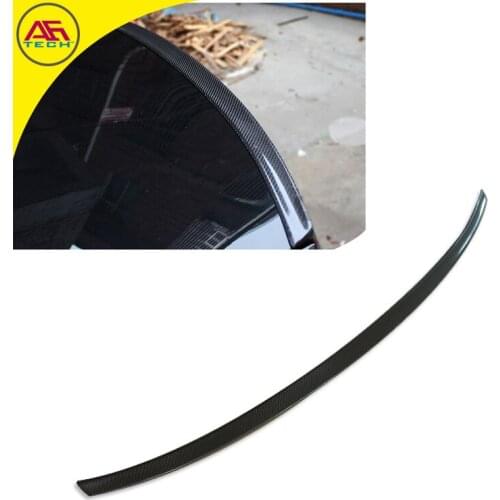 Sline S6 style Carbon fiber A6 C7 car rear boot lip spoiler wing back trunk spoiler wing rear lip spoiler for Audi A6 C7 2013 up
