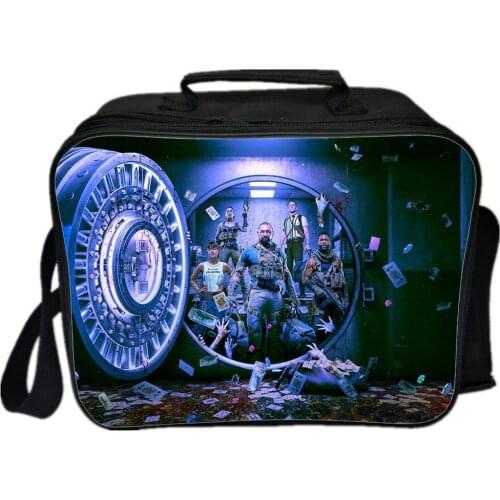 Army Of The Dead Lunch Bag Boy Girl Students Portable Lunch Bag Children School Food Box Men Women Thermal Food Picnic Box