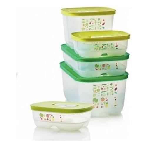 Tupperware Greenhouse 5'Li Set Vegetables Storage Container