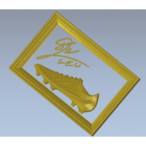 High quality New 3D model for cnc 3D carved figure sculpture machine in STL file format Shoes