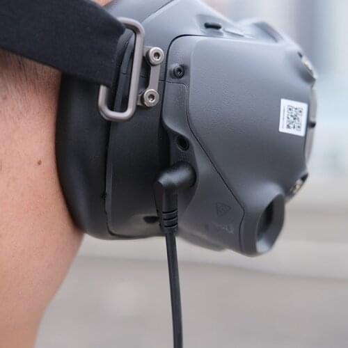 For DJI FPV Goggles V2 Charge Cable Flying Glasses Charge Connetor Power Supply Line Of DJI FPV Combo RC Drone Accessories 30CM