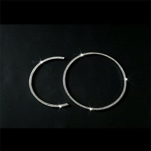 Car Crystal Diamond Interior Sticker Bling Decor For BMW MINI COOPER F56/F55 Dashboard Central Decorative Accessory Car-Styling