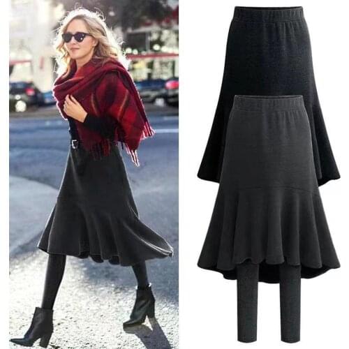 Eillysevens Women's Warm Skirts
