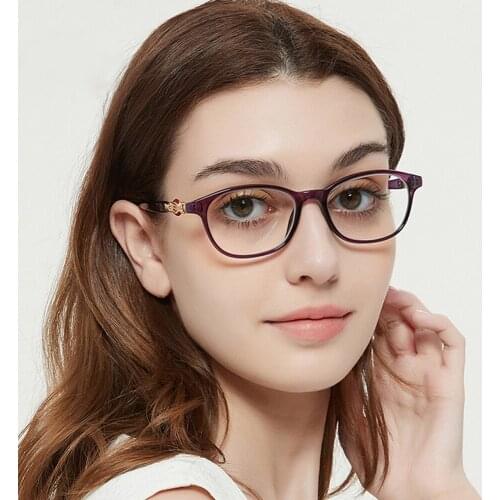 CLARA VIDA Fashionable Reading Glasses for Women Blu-ray Proof Progressive Multi-focus +1.0 +1.5 +2.0 To +4.0
