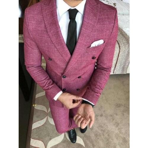 High Quality Men Suit 2021 Slim Fit Men Suits Latest Coat Pant Design Wedding Party Blazer Groom Tuxedos Costume Homme