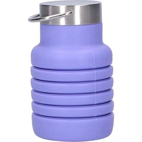 New-Sports Water Bottle 550Ml Foldable Water Bottle Reusable Water Bottle Use on Travel Bikes Outdoor Sports