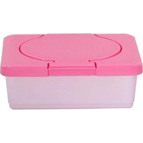 Dry & Wet Tissue Paper Case Care Baby Wipes Napkin Storage Box Holder Container