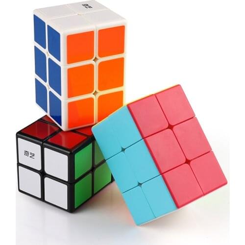 QiYi 2x2x3 Magic Cube Alien Cubes Game Exercise the brain Professional Speed Game Toy Smooth Adult Children Gift