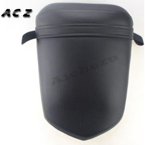 ACZ Motorcycle Rear Cushion Pillion Synthetic Leather Pad Suction Passenger Seat For For YAMAHA YZF R1 YZFR1 2007-2008