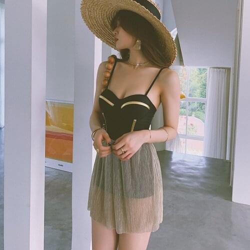 Womens Swimsuit 2020 Swimwear One-Piece One Piece Swimsuits For Full Push Up Skirt Sexy Underwire Female Animal Spandex