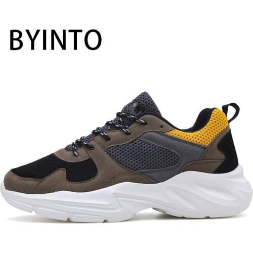 2021 Platform Men Tennis Sport Daddy Shoes Shock Thick Bottom Chunky Sneakers Fashion Male Trainers Tenis Masculino Basket Homme