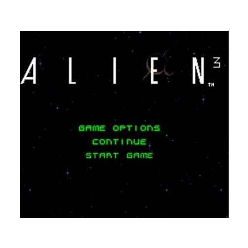 Alien 3 16 bit Big Gray Game Card For USA NTSC Game Player