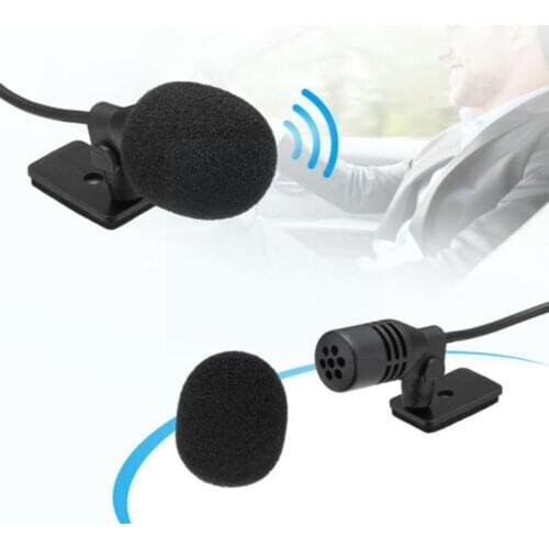 Car Audio Lavalier Microphone Car Bluetooth-compatible Stereo Gps Car Radio External Microphone Call Navigator Mark Wired A S5H5