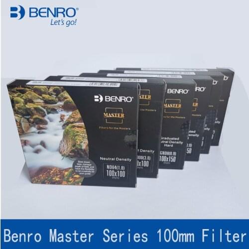 Benro 100mm Master soft reverse GND0.6 Gnd0.9 Gnd1.2 ND64 ND1000 Neutral Density Filter Gradient Gray Inverse Gradient Glass