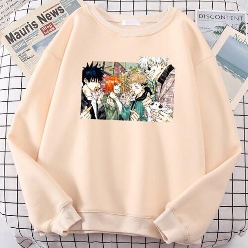 Jujutsu Kaisen Tokyo Metropolitan College Of Conjuration Hoodie Hip Hop Sweatshirt Fashion Clothing Comfortable Tracksuit Mens