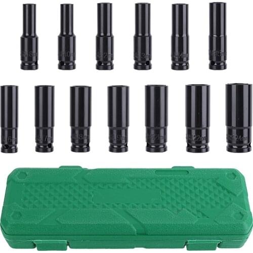 Tool Electric Wrench Impact Screwdriver Hex Wrench Socket 1/2 Socket Wrench Set Adapter 1/10pcs Hex Hexagon Socket Tool Set