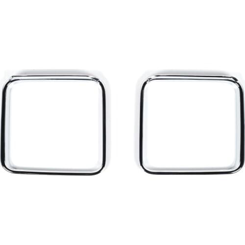 Rearview Mirror Rain Eyebrow Cover Frame Trim ABS for Jeep Wrangler JK 2007-2017 Car Accessories