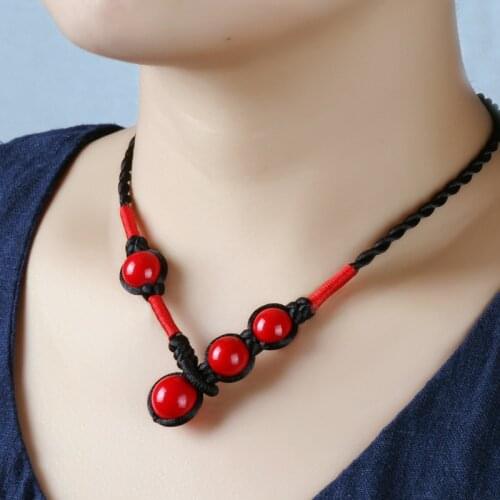 Wholesale Tibetan Jewelry Original Women ethnic necklace,New fashion stones vintage stones necklace Handmade choker necklace