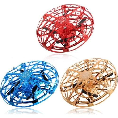 UFO Smart Sensor Aircraft Gesture Mini Drone Gift Toy UFO Intelligent Induction Vehicle Gesture Control Mini UAV Toys