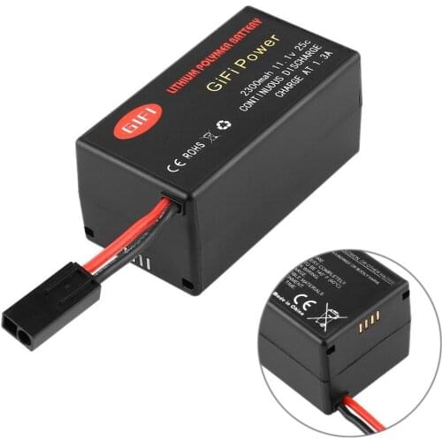 High Power 11.1V 2300mAh 25C LiPo Battery Long Flight Time Recyclable for Parrot AR.Drone 2.0 Quadcopter