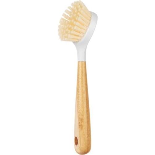 Youpin household Bamboo Long handle Pot brush kitchen Cleaning brush Strong decontamination durable