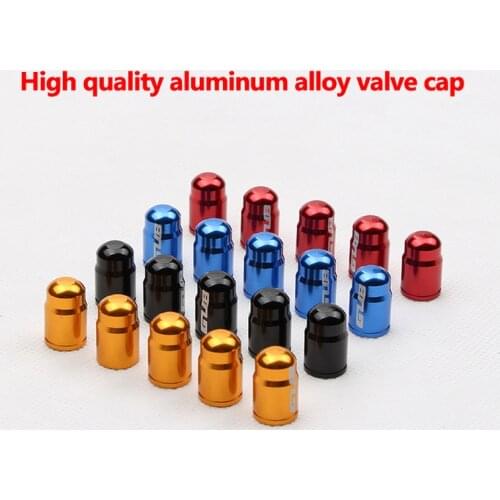 2pcs Aluminum Bicycle Tire Valve Cap Schrader/Presta Valve Cap Bike Tire Caps with Vacuum Tire Law Mouth Nut Bicycle Accessories