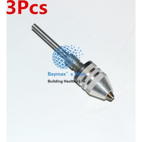 High Quality 3Pcs Drill Burs Adapter Converter For Dental Polishing Machine 2.35mm