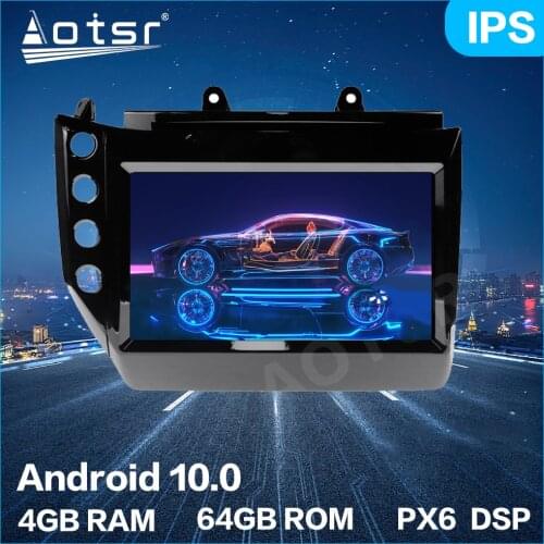 For Maserati GT GC Grancabrio GranTurismo 2007 - 2017 Android 9.0 4+64GB Car Radio Multimedia Player GPS Navigation CARPLAY DSP
