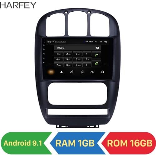 Harfey 10.1 inch GPS car Radio Android 9.1 for Chrysler Pacifica 2006-2012 With HD Touchscreen support Carplay Backup camera