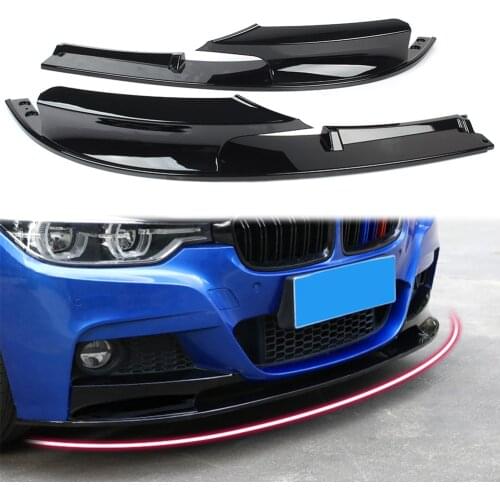 Car Front Spoiler Bumper Lip Splitter M Styling ABS Trim Protection For BMW 3 Series F30 F35 2012 2013 2014 2015 2016 2017 2018