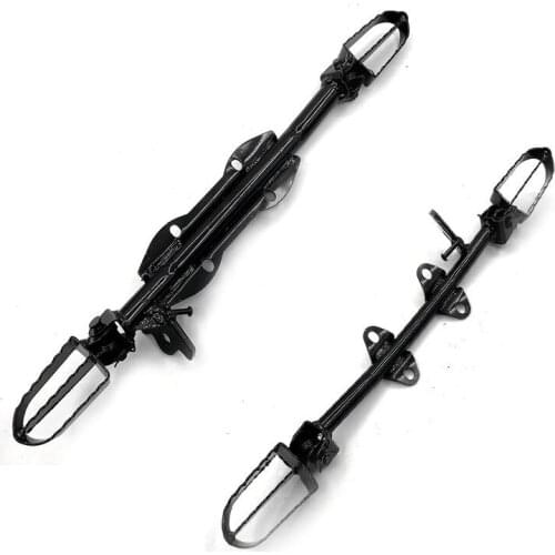 PIT DIRT BIKE SIDE STAND FOOT PEG REST 125cc 110cc 140cc FOOTRESTS FOOTPEGS Dirt bike foot rest with side stand